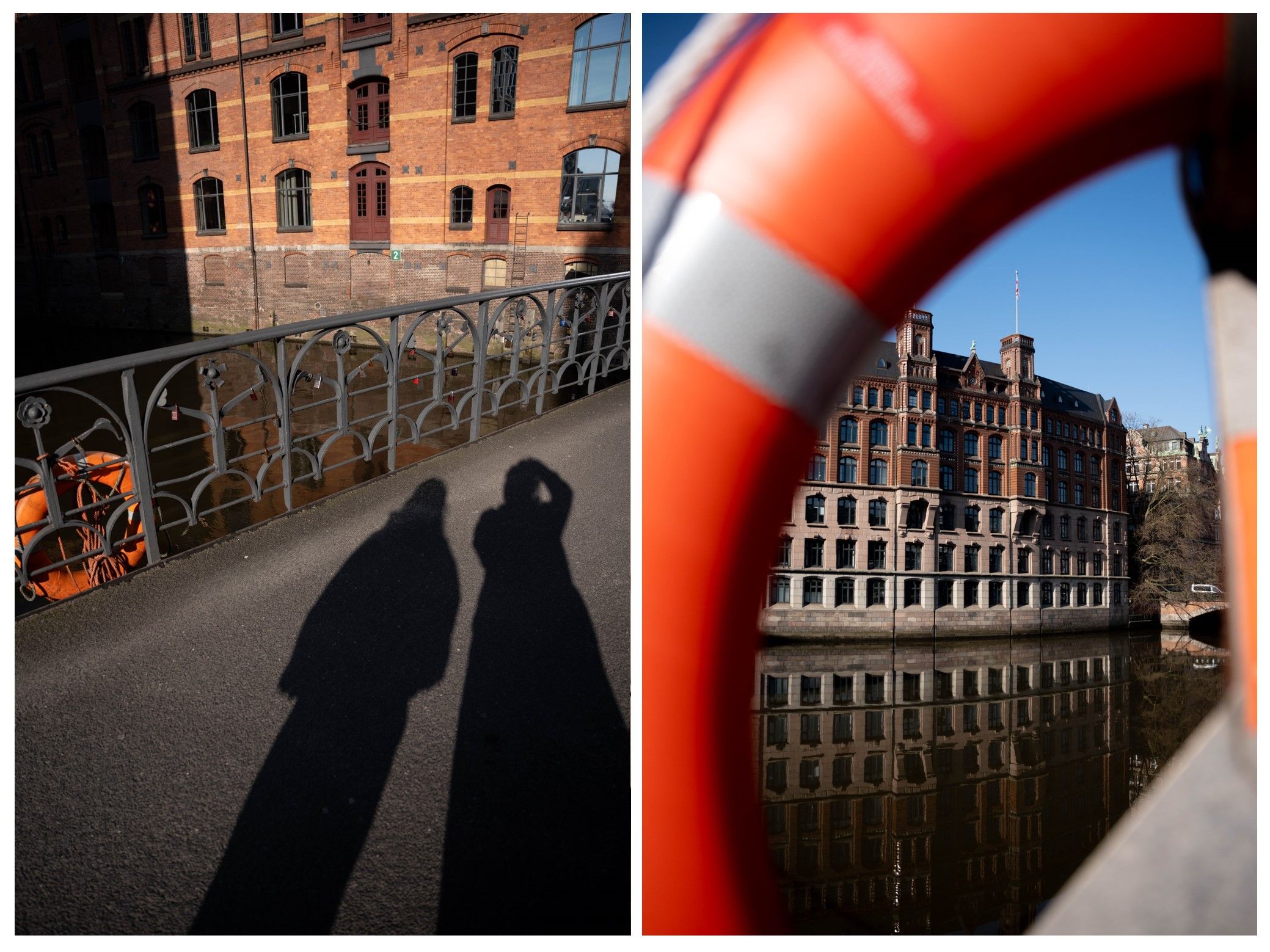 Blick auf Laeisz Hof