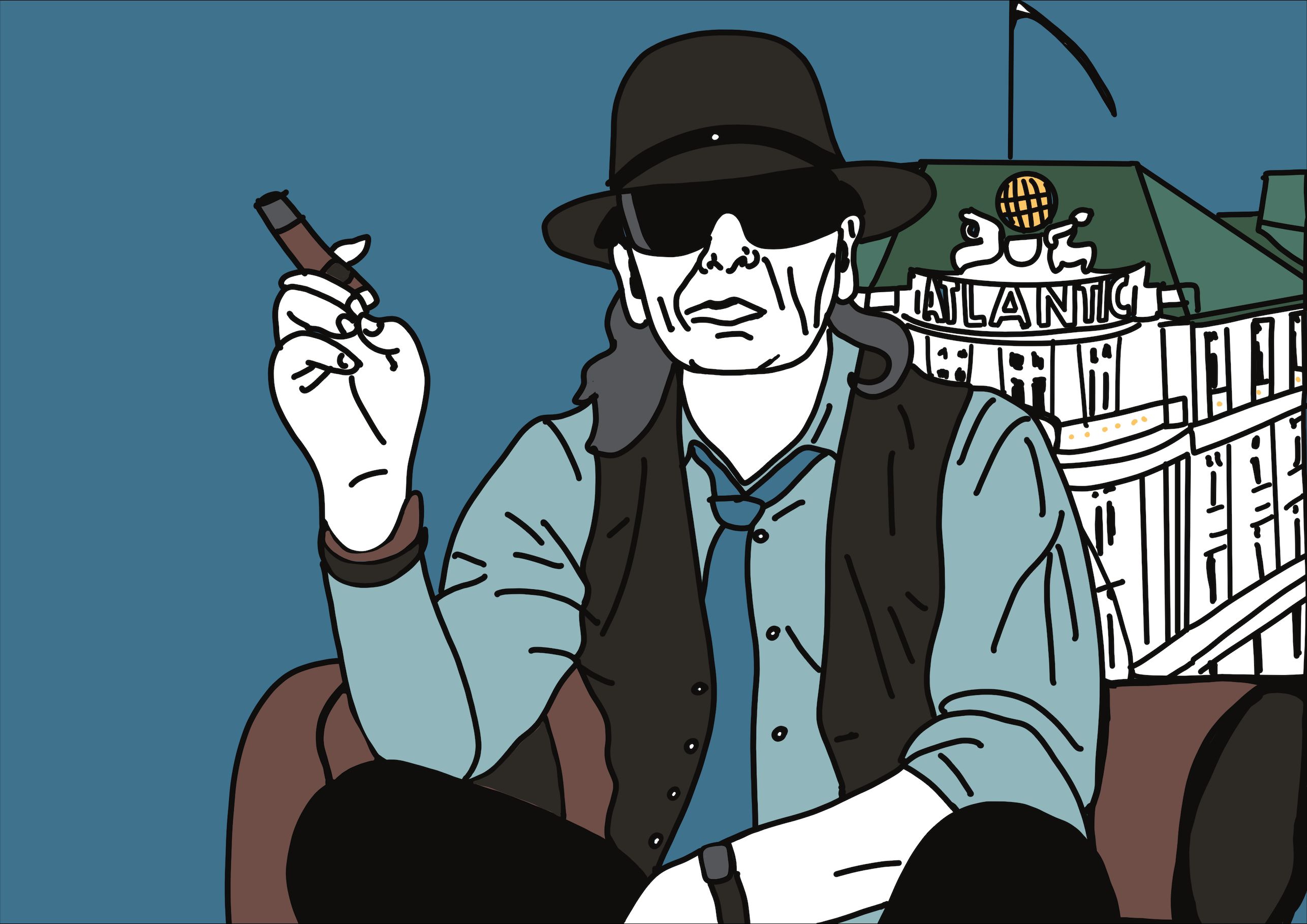 Udo Lindnberg Illustration